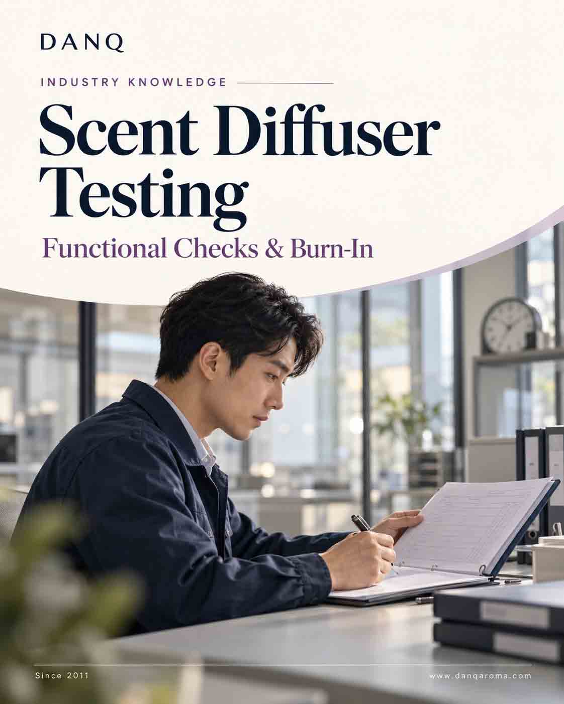 Scent Diffuser Testing: Functional Checks and Burn-In